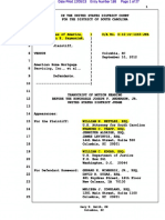 U.S. Ex Rel (Szymoniak) V American 10-01465 Fran Trapp, William Edgar-Judge Anderson Transcript Re. Szymoniak - (D.E. 188)