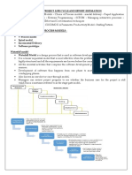 Unit Ii Project Life Cycle and Effort Estimation: Waterfall Model