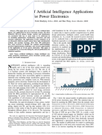 An Overview of Artificial Intelligence Applications For Power Electronics