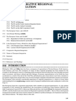 Unit Comparative Regional Integration: Structure