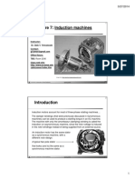 Lecture 08 - Induction Machines