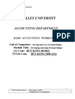 Rift Valley University: Accounting Department