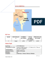 Briefer Cateel, Davao Oriental: Rank Muncipalit Y Number of Votes Total Number of Voters Percentage of Votes