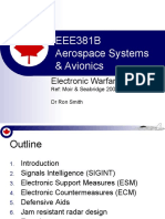 EEE381B Aerospace Systems & Avionics: Electronic Warfare