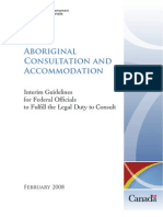 Duty To Consult-INAC Handbook