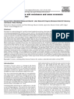 Breeding For Fusarium Wilt Resistance and Some Economic Characters in Cucumber