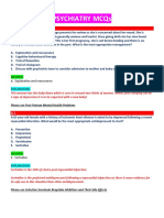 Passmedicine Mcqs Psychiatry