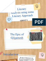 Epic of Gilgamesh Group 1