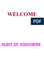 Audit of Vouchers