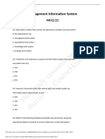 This Study Resource Was: Management Information System MCQ