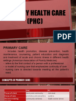 NCM 104 Lecture Chapter 2.2 - PHC and Uhc