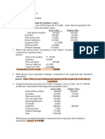 Use The Following Information For Question 1 and 2