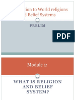 (Powerpoint) Introduction To World Religions and Belief Systems
