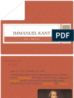 Immanuel Kant: 1A2 - Group3