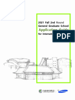 1-2. 2021 Fall (2nd) General Graduate School Application Guide (Eng) - V1.0