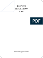 Dispute Resolution Law