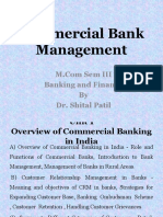 Commercial Bank Management