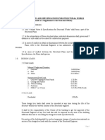 General Notes and Specifications For Structural Works (Issued As A Supplement To The Structural Plans)