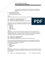 Chapter 01: The Nursing Process and Drug Therapy Lilley: Pharmacology and The Nursing Process, 9th Edition