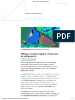 Métodos Numéricos para Simulación en La Ingeniería