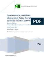 Normas Creacion Diagramas Flujo Ejemplos Ejercicios Resueltos