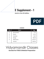 Supplement Class IX