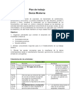 Plan Trabajo Febrero A Julio