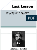 English - The Last Lesson