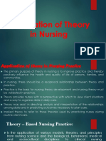 Application - of - Theory - in - Nursing