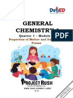 General Chemistry 1: Quarter 1 - Module 1