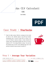 Starbucks LTV Case Study