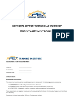 Individual Support Work Skills Workshop Student Assessments Booklet