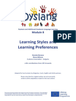 Learning Styles and Learning Preferences