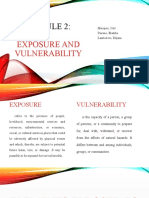 Exposure and Vulnerability: Marquez, Carl Durano, Elaikha Lamboloto, Edjann