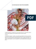 Información de Bailes Vestuarios y Musica Folklorica de Panamá