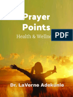 Health Prayer Points