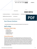 Bell's Palsy - NORD (National Organization For Rare Disorders)