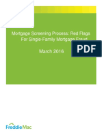 Mortgagescreening Checklist