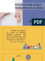 Clinical Pathway For Family Wellness Promotion in Elderly: Junayyah A. Sarip Jaeron Den D. Topinio