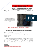 IRNewswires Special Reports Re Emergency Motion For Leave For DOJ To Show Cause For Criminal and Civil Contempt of Court Orders