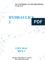 Hydraulics 2: Polytechnic University of The Philippines