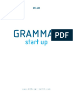 Di̇lko Grammar. Start Up.