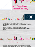 Piaget's Cognitive Development Theory