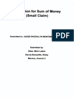 Small Claim Case Basa Garcia Merrera