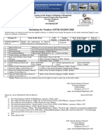 Invitation For Tenders (OTM) - 01/2019-2020::xen - Kushtia@lged - Gov.bd