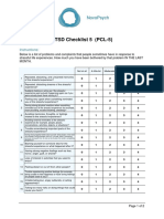 PTSD Checklist 5 (Pcl-5) : Novopsych