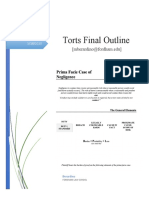 MB - Torts Final Outline