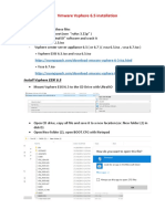 Vmware Vsphere 6.5 Installation: Preparation