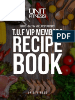 T.U.F Vip Members: Recipe