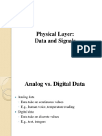 Physical Layer: Data and Signals